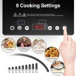 Single Burner Electric Cooktop with Touch Control