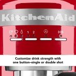 KitchenAid Semi-Automatic Espresso Machine, Empire Red