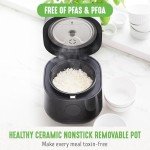 GreenLife Ceramic Nonstick 4-Cup Rice Cooker