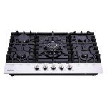 30" Built-in Gas Cooktop with 5 Burners