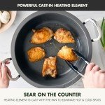 GreenPan Elite 6QT Smart Electric Skillet