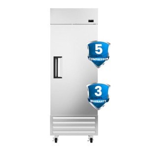 KICHKING 27" Dynamic Cooling Commercial Refrigerator 23 Cu. Ft