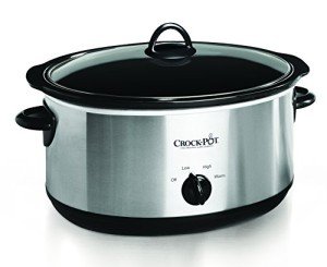 8 Quart Stainless Steel Manual Slow Cooker