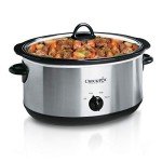 8 Quart Stainless Steel Manual Slow Cooker