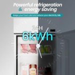 KICHKING 27" Dynamic Cooling Commercial Refrigerator 23 Cu. Ft