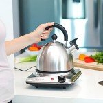 OVENTE 1000W Electric Single Burner Cooktop