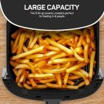 6-Quart Air Fryer with Viewing Window, 12 Functions