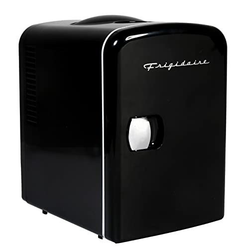 Frigidaire Retro Black Mini Refrigerator - 6 Can
