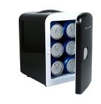 Frigidaire Retro Black Mini Refrigerator - 6 Can