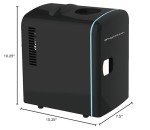 Frigidaire Retro Black Mini Refrigerator - 6 Can