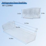 Eifelgold Refrigerator Replacement Shelves for Whirlpool