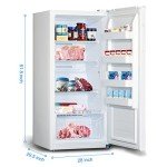 Techomey 13.8 Cu.Ft Frost Free Upright Freezer