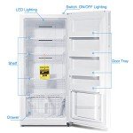 Techomey 13.8 Cu.Ft Frost Free Upright Freezer
