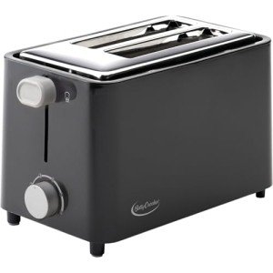 Betty Crocker 2-Slice Black Toaster