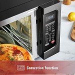Toshiba 1.5 Cu.ft Convection Microwave Oven, Black