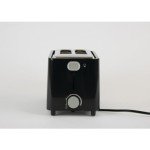 Betty Crocker 2-Slice Black Toaster