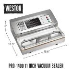 Weston Vacuum Sealer for Food Preservation & Sous Vide