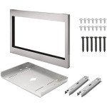 Frigidaire Gallery 27-Inch Stainless Steel Microwave Trim Kit