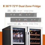 30" Dual Zone Wine and Beverage Fridge