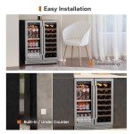 30" Dual Zone Wine and Beverage Fridge