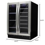 Danby Built-In Beverage Center with French Doors