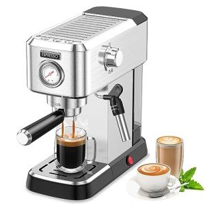 Pokk 20 Bar Espresso Machine with Milk Frother