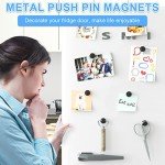 12Pack Strong Black Fridge and Whiteboard Magnets
