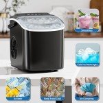 Portable Ice Maker Machine - 26lbs Daily Output
