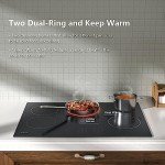 Gudsunal 76.2 cm Electric Cooktop with 5 Burners
