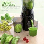 Slow Masticating Cold Press Juicer with Large Chute