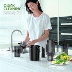 Slow Masticating Cold Press Juicer with Large Chute