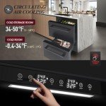 Vesgold 24-Inch Outdoor Built-In Drawer Refrigerator