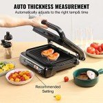 VEVOR 7-in-1 Electric Contact Grill & Panini Press