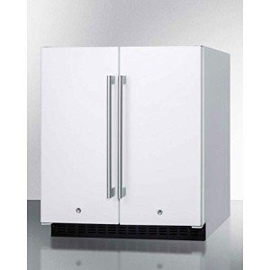 30" Compact Side-by-Side Refrigerator & Freezer