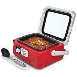 Presto Nomad 6-Quart Traveling Slow Cooker, Red