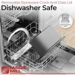Magic Mill 10 Quart Slow Cooker with Glass Lid