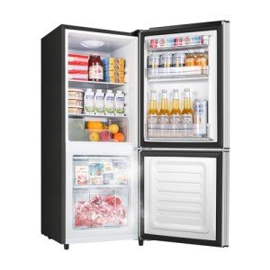 HAILANG Mini Fridge with Bottom Freezer - 4.0 Cu.Ft