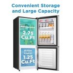 HAILANG Mini Fridge with Bottom Freezer - 4.0 Cu.Ft