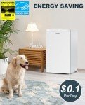 Upstreman 3.2 Cu.Ft Mini Fridge with Freezer