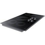 Samsung 36" Black Stainless Electric Cooktop