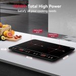 Gasland 2-Burner Portable Induction Cooktop 1800W