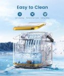 Portable Countertop Ice Maker - 26.5 lbs/24 Hours