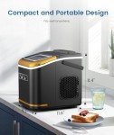 Portable Countertop Ice Maker - 26.5 lbs/24 Hours