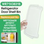 GE Refrigerator Door Shelf Bin Replacement WR71X38318
