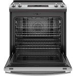 GE 30" Slide-In Electric Convection Range with Air Fry