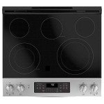 GE 30" Slide-In Electric Convection Range with Air Fry
