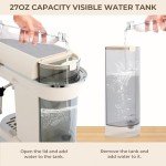 SUSTEAS Espresso Machine with Milk Frother, Beige