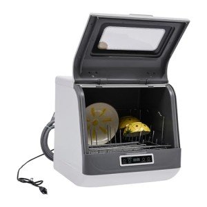 WUSILILU Portable Countertop Dishwasher - 3 Wash Modes