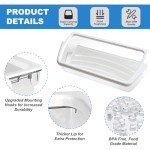 2-Pack Refrigerator Door Shelf for Whirlpool Fridges