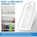 2-Pack Refrigerator Door Shelf for Whirlpool Fridges